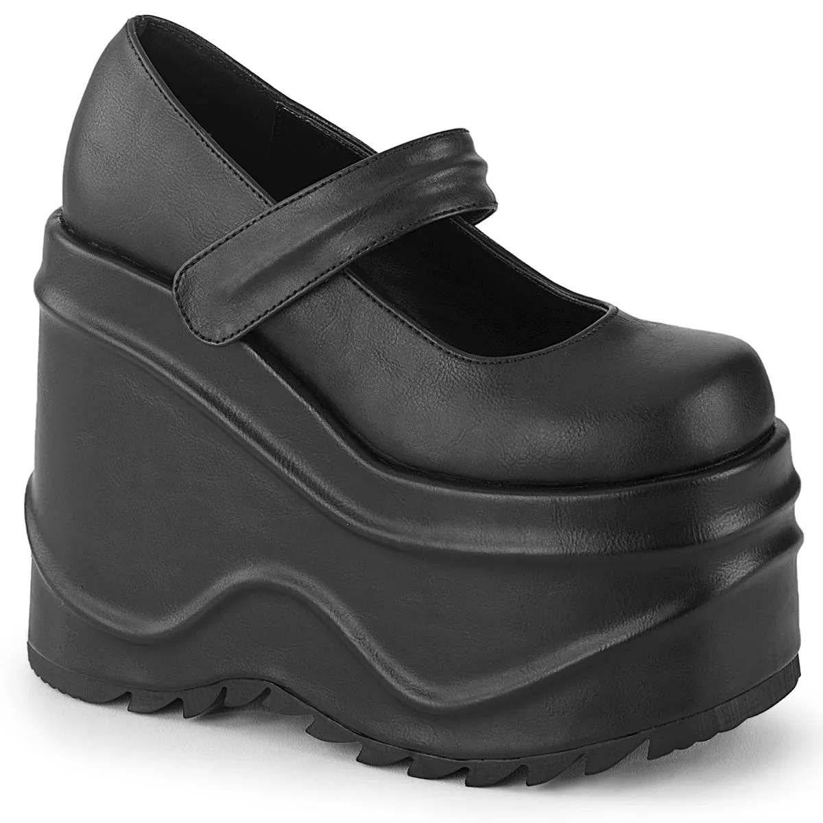 WAVE-32 Demoniacult Alternative Footwear Women's Platform Shoes
