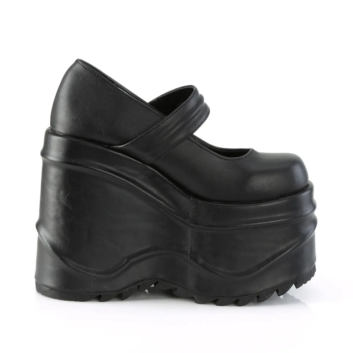 WAVE-32 Demoniacult Alternative Footwear Women's Platform Shoes