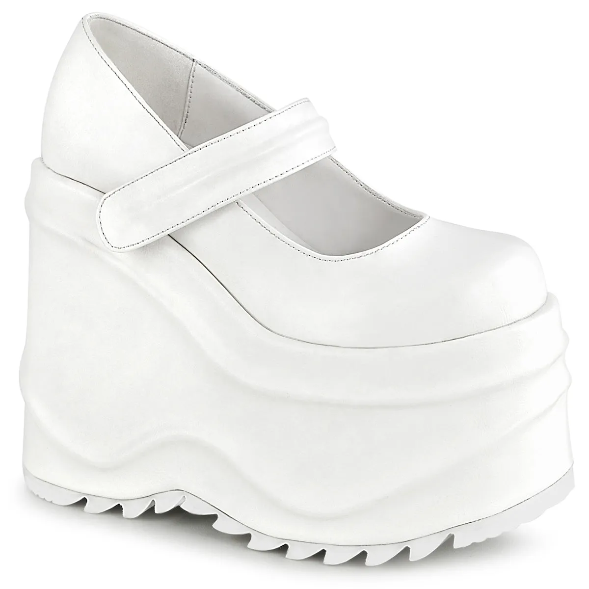 WAVE-32 Demoniacult Alternative Footwear Women's Platform Shoes