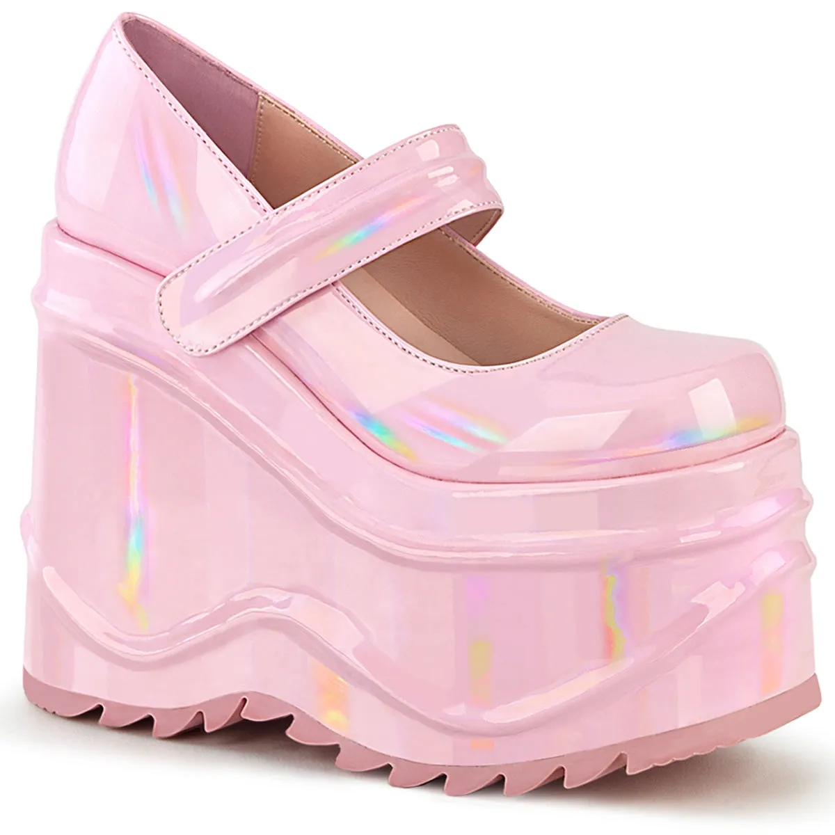 WAVE-32 Demoniacult Alternative Footwear Women's Platform Shoes
