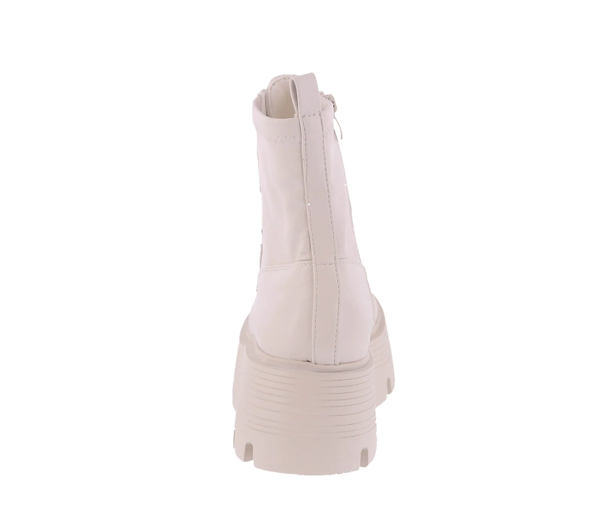 WOMAN'S SHOES IVORY PU BOOTIES WILDER-1